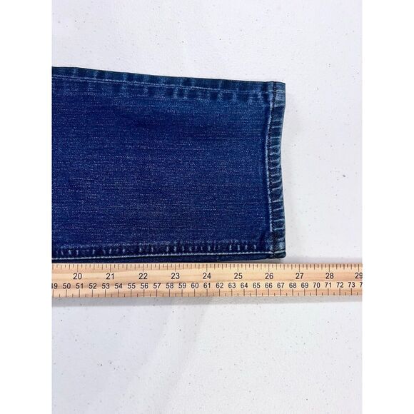 Talbots Jeans Size 4 Slim Ankle Flawless Stretch Dark‎ Wash Blue Denim Mid Rise - Picture 10 of 10
